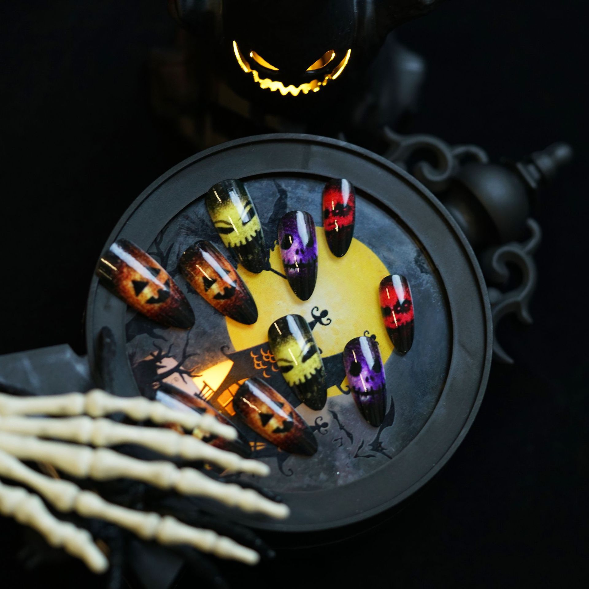 24pcs 2025 Halloween 3D Cat Ey - Resin Art Case review and price