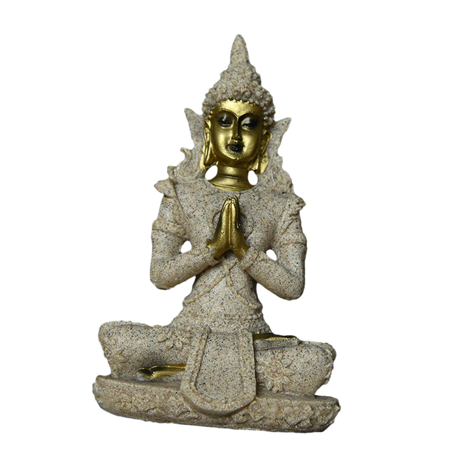 Antique Resin Buddha Statue Fi - Resin Art Work review and price
